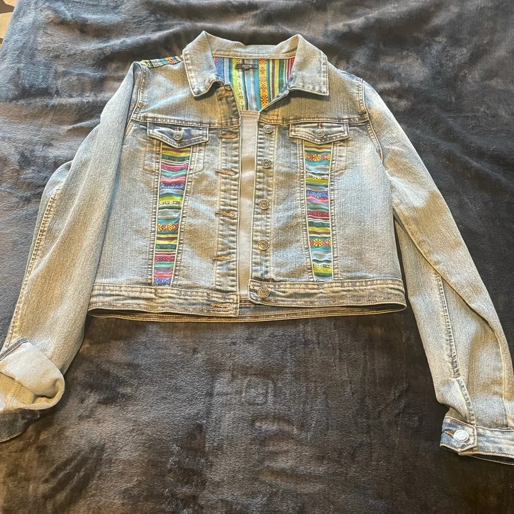 Aztec Denim Jacket